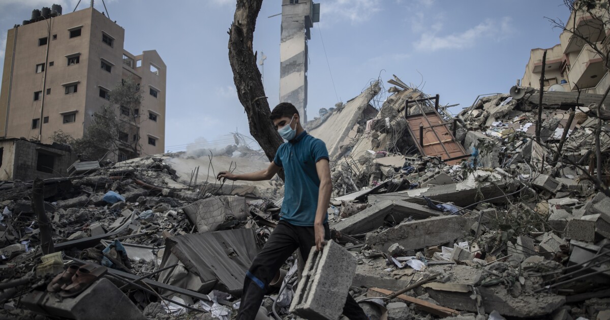 Palestinians go on strike as Israel, Hamas trade fire - Los Angeles Times