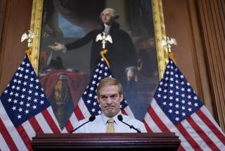 FILE - Rep. Jim Jordan, R-Ohio, House Judiciary chairman and staunch ally of Donald Trump, meets with reporters at the Capitol in Washington, Friday, Oct. 20, 2023. The Republican dysfunction that has ground business in the U.S. House to a halt as two wars rage abroad and a budget crisis looms at home is contributing to a deep loss of faith in American institutions. The pessimism extends beyond Congress, with recent polling showing a widespread mistrust in everything from the courts to organized religion. (AP Photo/J. Scott Applewhite, File)