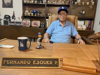 Fernando Esquer Penunuri, former president of Los Mayos, a team Fernando Valenzuela played for, recalls Valenzuela's career.