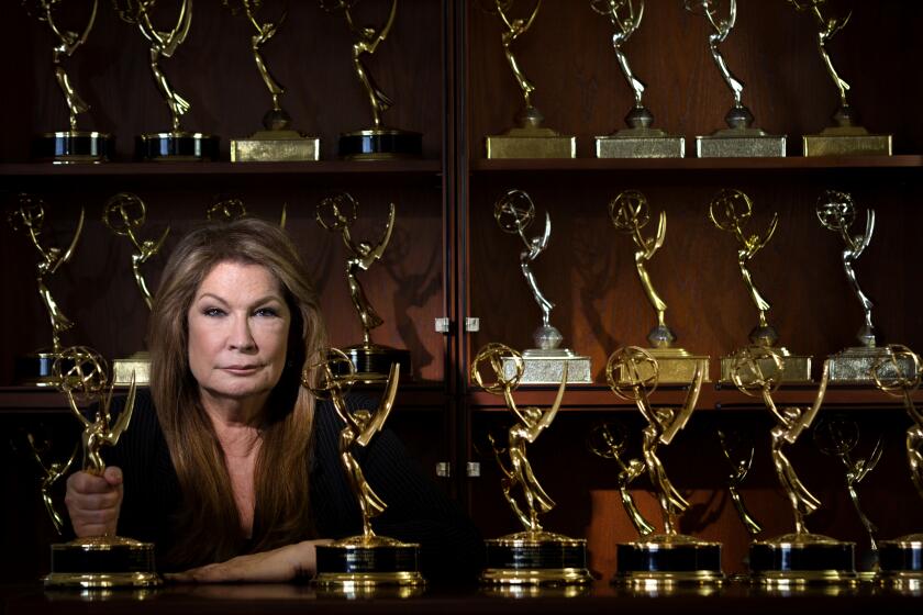 Photo by CandaceWest.com, October 4, 2019 Michele pictured with her many Emmys. Michele Gillen was a well-known investigative reporter in South Florida, a fixture on CBS-owned station WFOR-TV Channel 4, for 19 years. Her investigative reports brought changes, including her 2006 investigation into inhuman conditions at the Miami-Dade County Jail. Over the years, she won more than three dozen local Emmy awards for her reports. But in September 2016, Gillen was bounced out at WFOR -- a move that ended her nearly 40 year career in television. Her dismissal came after more than two years of bullying treatment and hostile workplace conditions at the station. Gillen sued CBS last year, alleging age and gender discrimination. (Candace West / For The Times)