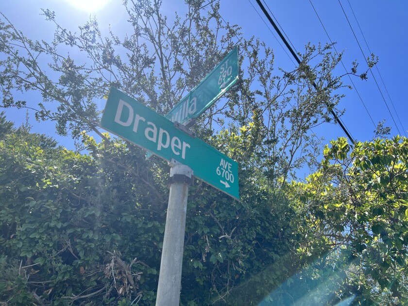 Several streets in The Village were named for scientists, like Draper Avenue for English-American chemist John Draper.