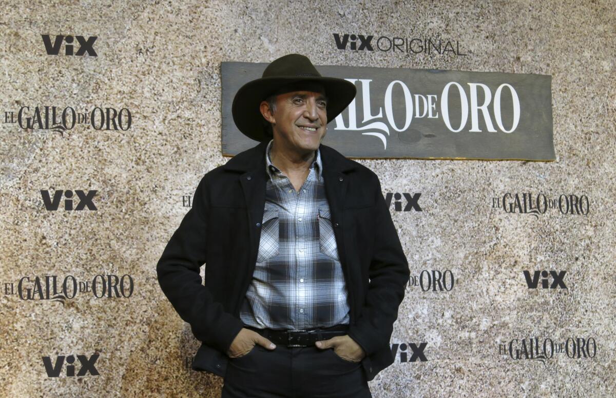 El actor Luis Felipe Tovar también forma parte del elenco de "El Gallo de Oro".