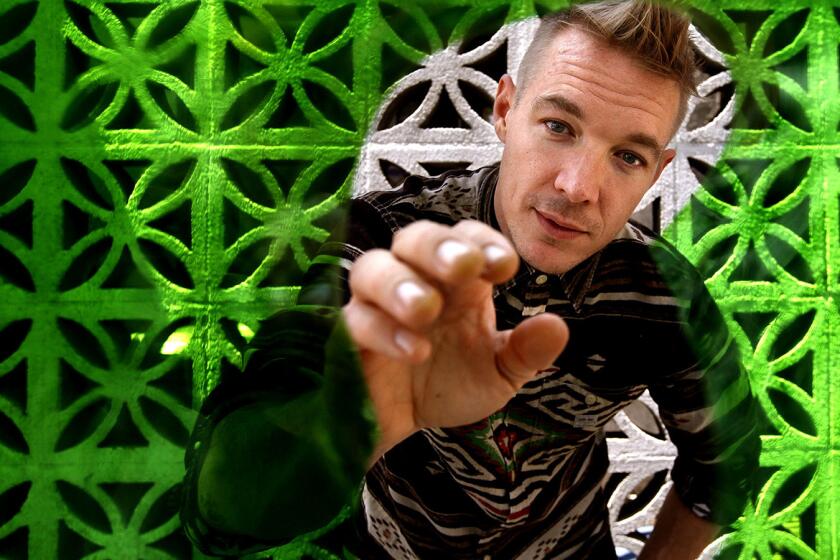 Diplo in his recording studio in Burbank on June 16, 2015.