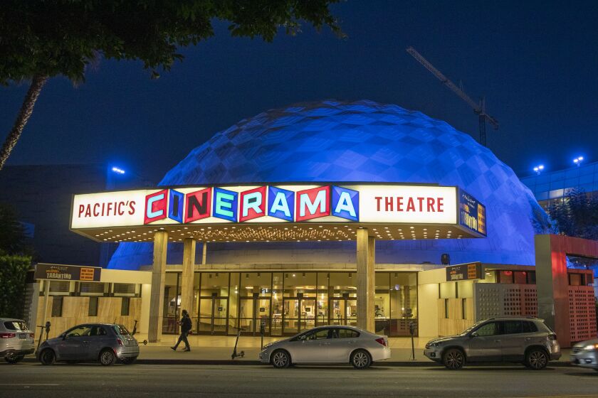 Exterior view of the Arclight Hollywood and Cinerama Dome.