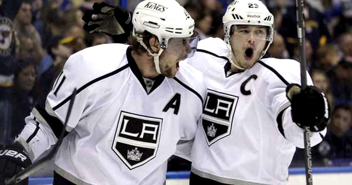 Anze Kopitar on Dustin Brown: He's the Kings' poster child - Los Angeles  Times