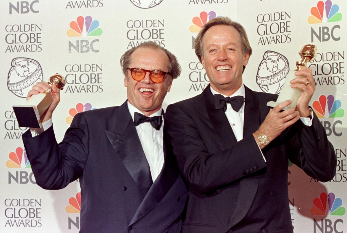 Peter Fonda and Jack Nicholson