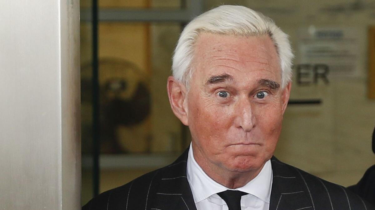 Roger Stone's pending sentencing offers a timely reminder that the scope of scandalous behavior among the president's advisors and appointees is astounding.