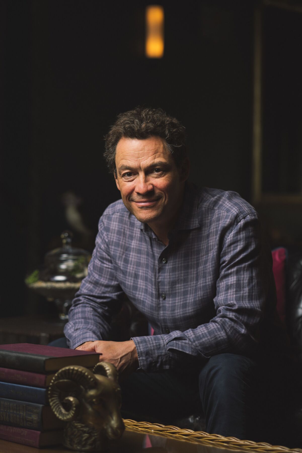 Dominic West at Palihouse Santa Monica on March 28.