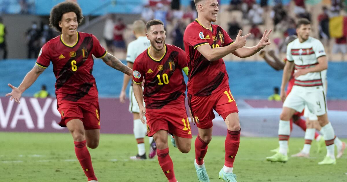 Bélgica destrona Portugal de Cristiano e classifica-se para os quartos-de-final