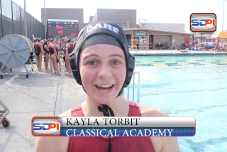 Girls water polo: Classical Academy vs Escondido