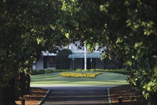 Augusta National Golf Club is shown on what would've been the first practice round for the Masters, Monday, April 6, 2020, in Augusta, Ga. They are cities defined by their signature sporting events. When you hear Augusta, you instantly think of the Masters. When Omaha comes up, it’s often in the same breath with the College World Series. For these cities and others, the shutdown caused by the coronavirus pandemic is an especially tough blow.(Curtis Compton/Atlanta Journal-Constitution via AP)
