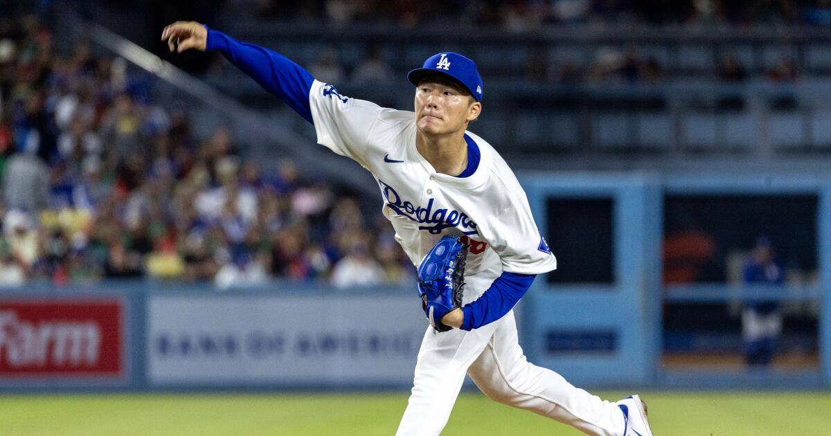 Une autre belle performance de Yoshinobu Yamamoto lors de la victoire des Dodgers