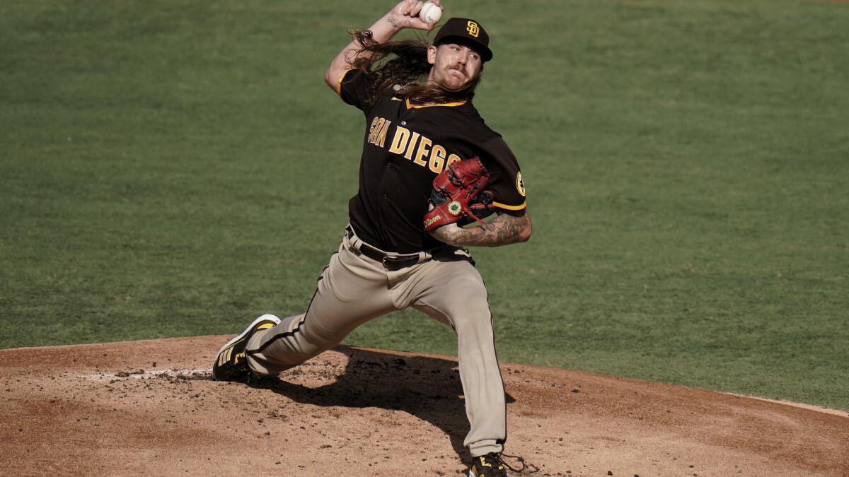 Padres' Mike Clevinger sharp in first game action since Tommy John