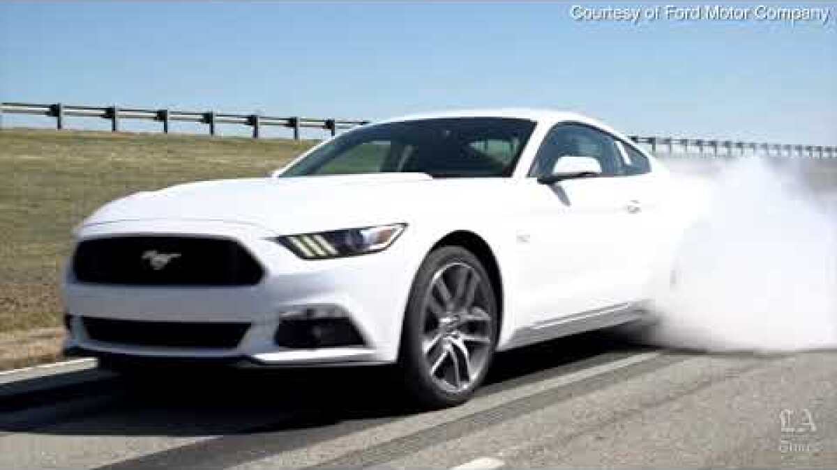 50th Anniversary Mustang Gt Ford S Sexy Throwback Fastback Los Angeles Times