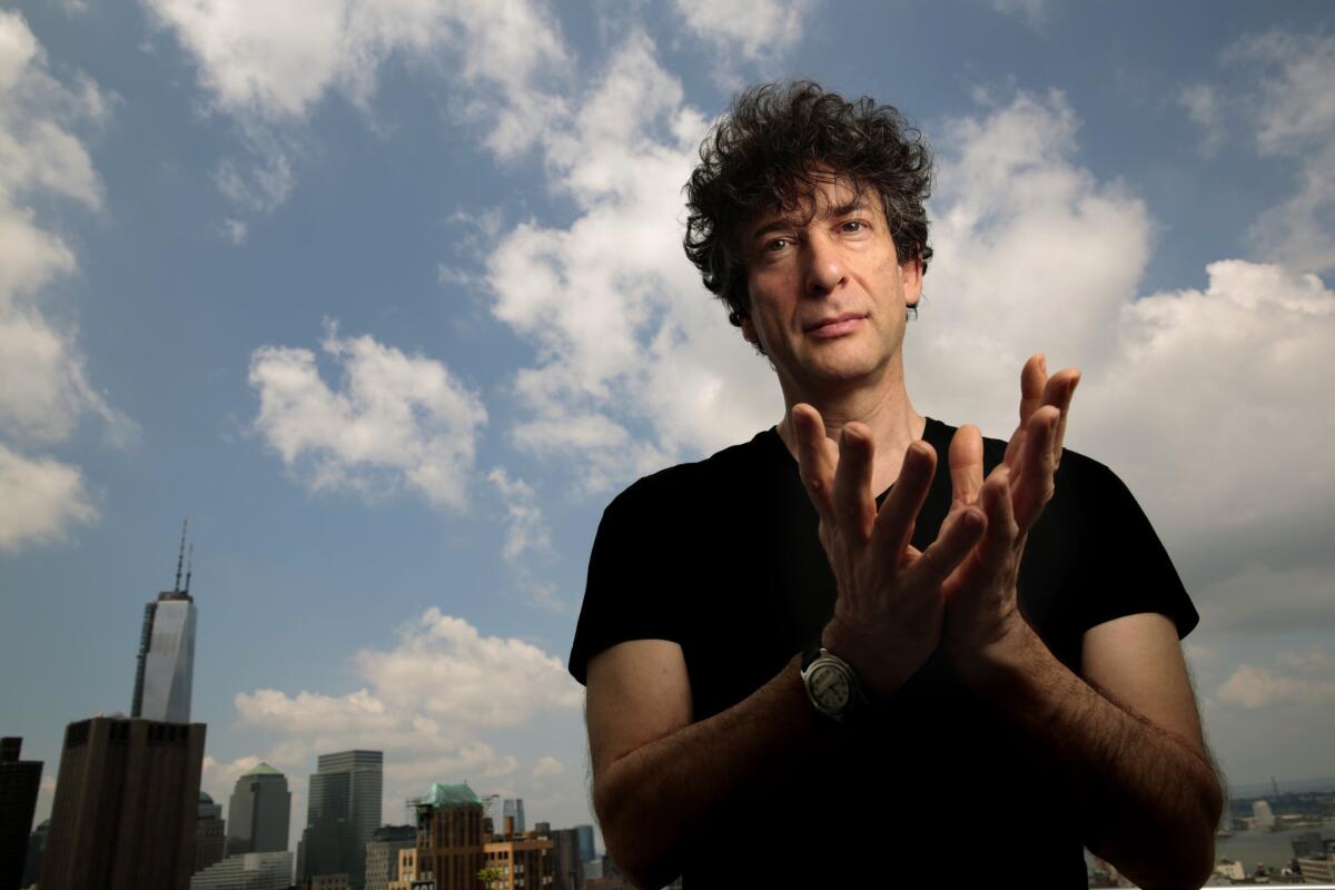 Author and filmmaker Neil Gaiman has welcomed his fourth child, and his first with second wife Amanda Palmer.