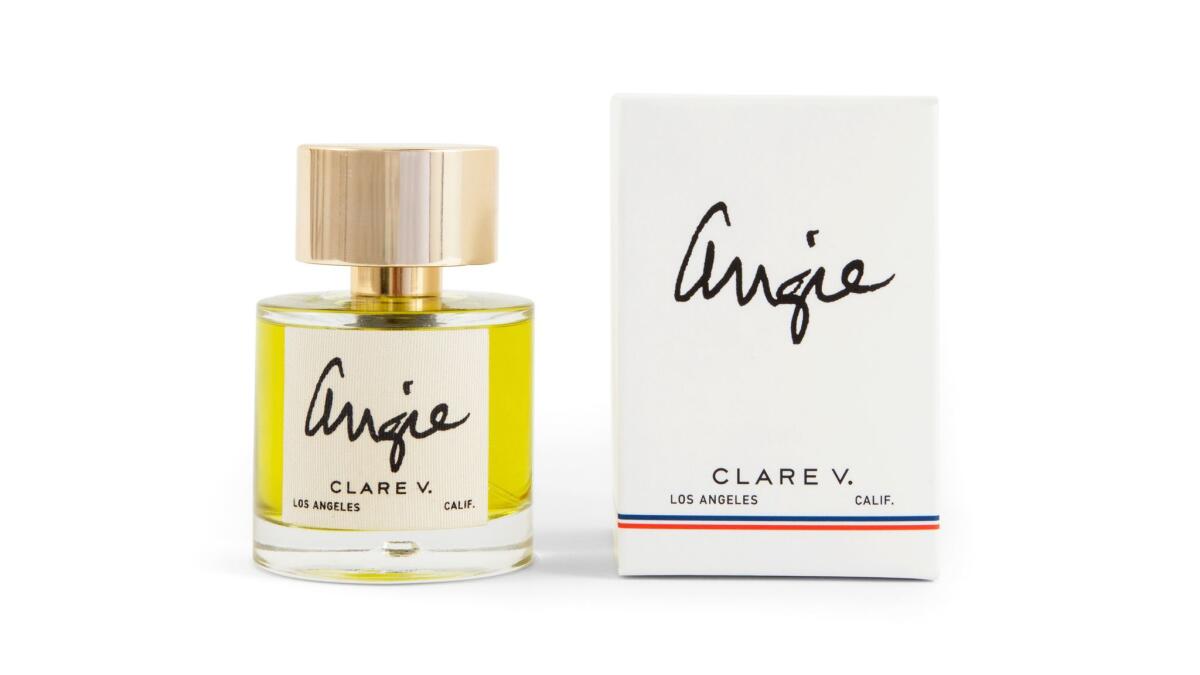The L.A. designer behind Clare V. label introduces a signature scent - Los  Angeles Times