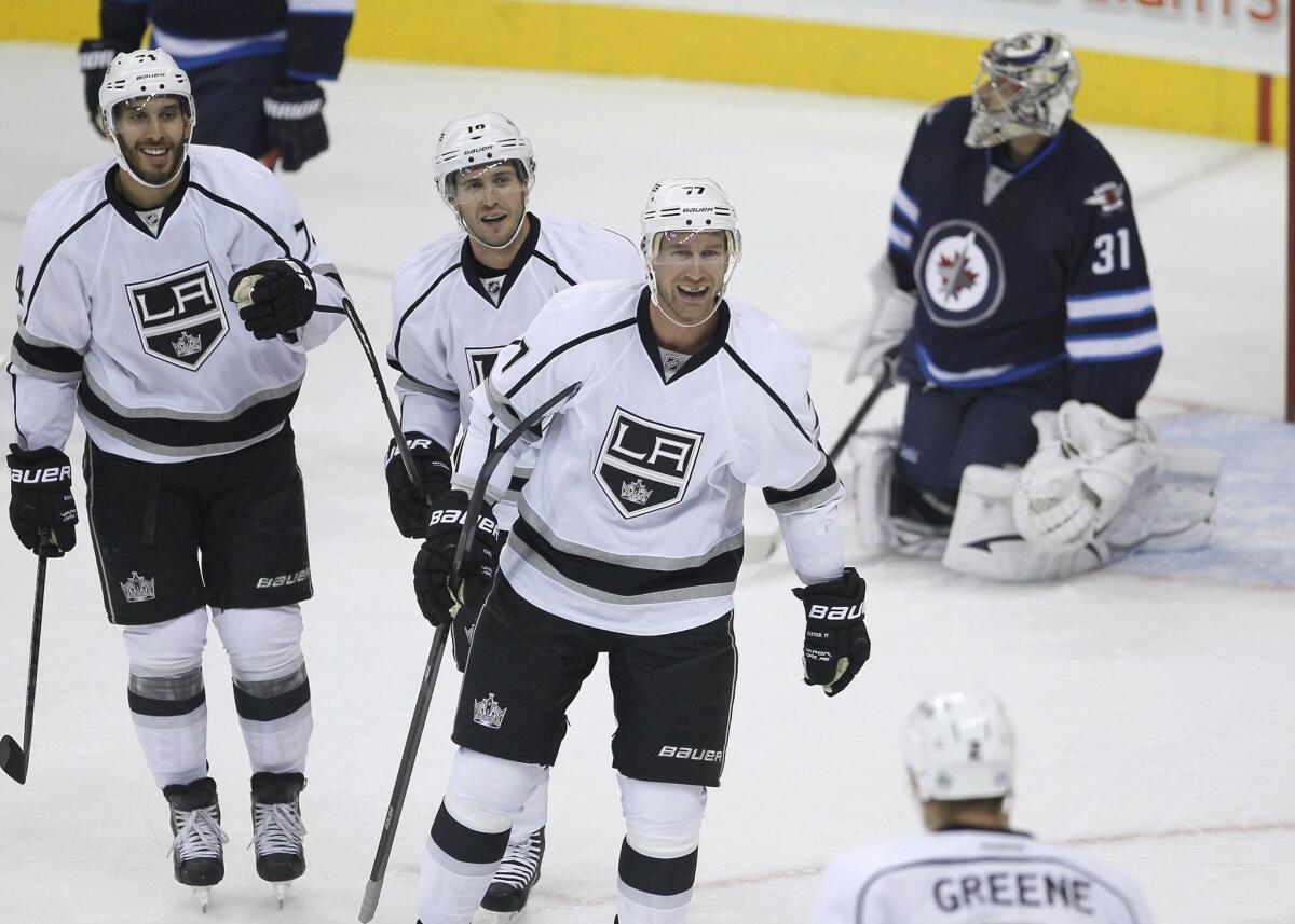 Kings forward Jeff Carter is expected to be placed on injured reserve.