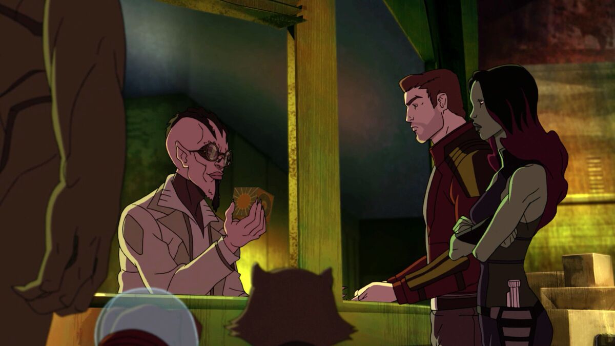 Guardians of the Galaxy' cartoon takes the movie's team deeper into space -  Los Angeles Times