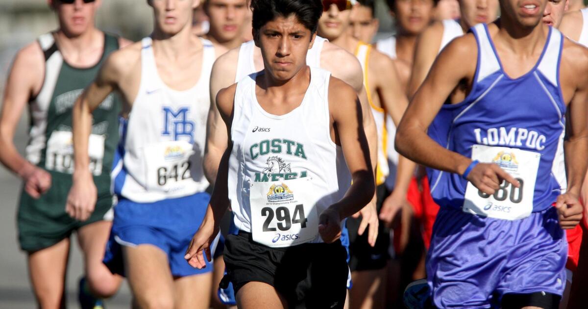 Cross Country It's OC Championships time Los Angeles Times