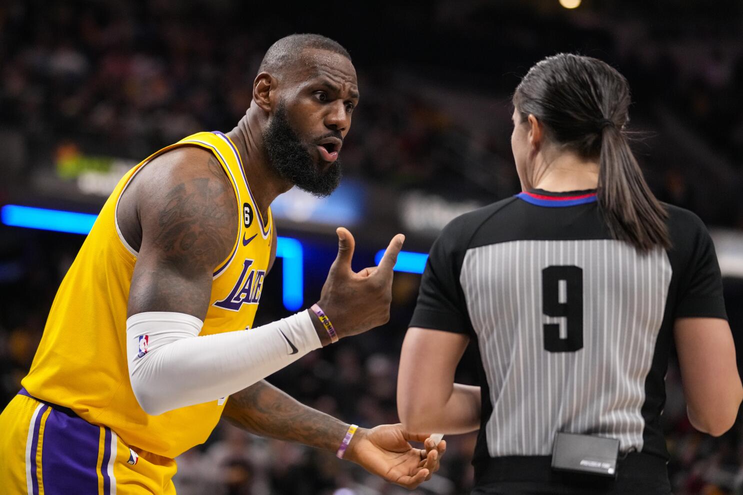 LeBron James scores 46 points in Lakers loss, moves closer to NBA's  all-time scoring record