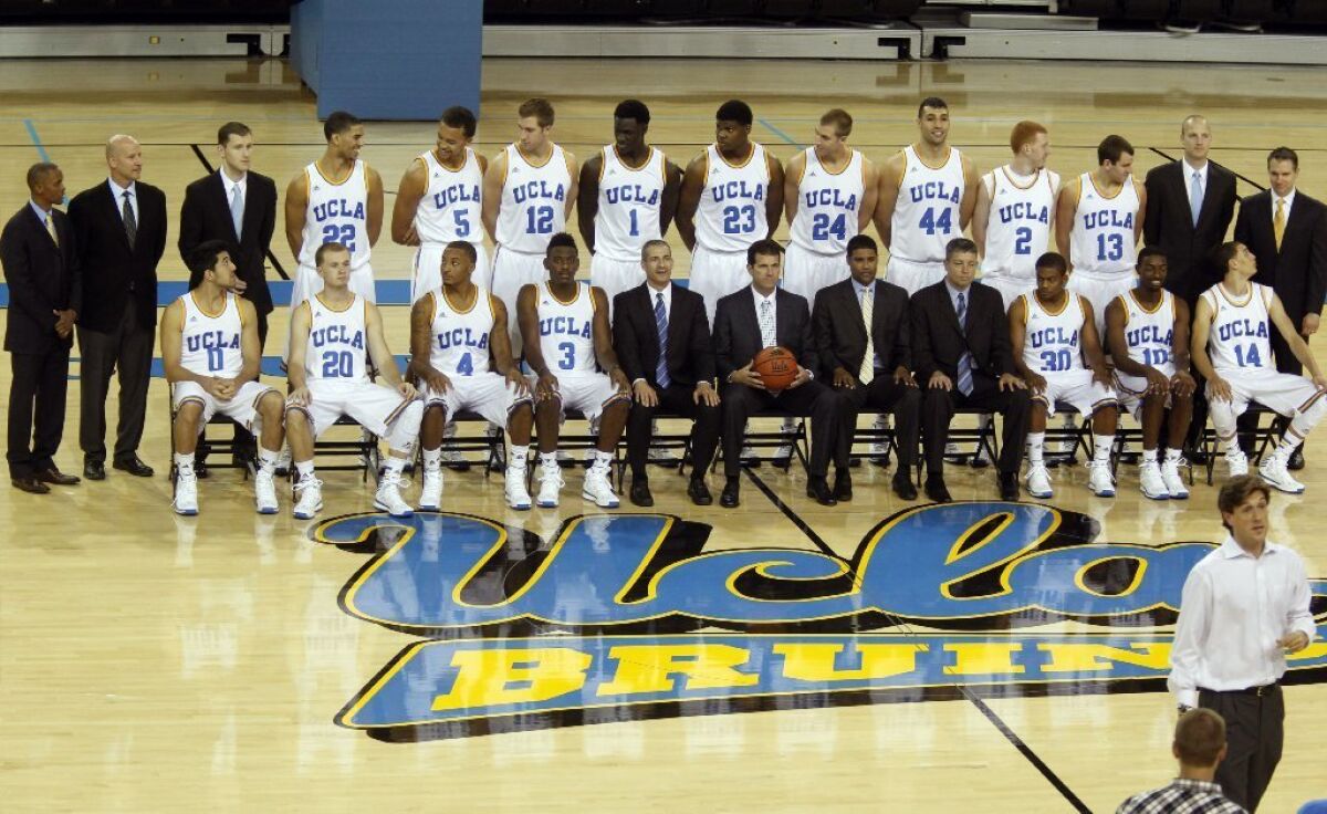 The UCLA basketball team was picked to finish second in the Pac-12 this season, according to a vote of media members.