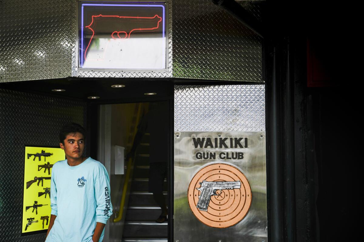 The Wakiki Gun Club in Honolulu, Hawaii.