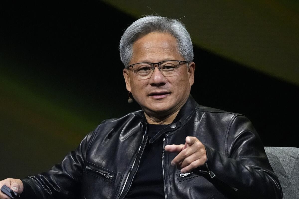 Jensen Huang is chief executive of Nvidia.