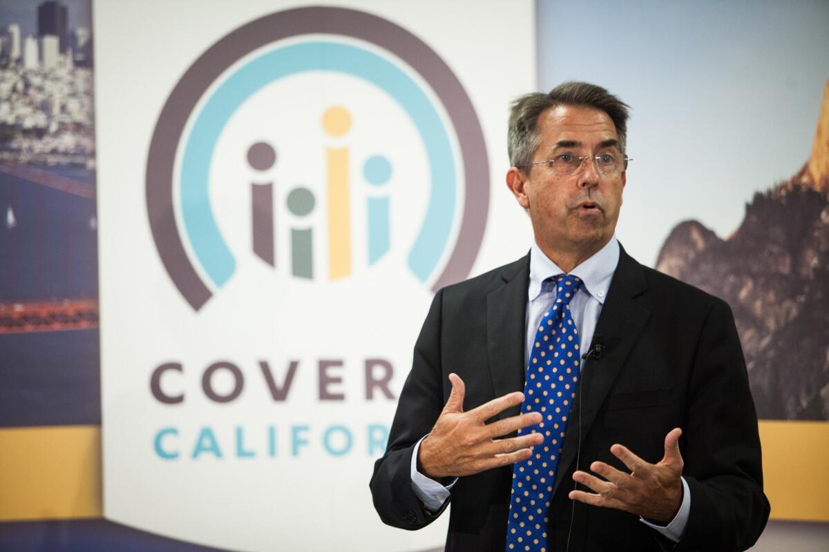 Covered California Executive Director Peter Lee acknowledged that consumers did not ask to be contacted by the state or its certified insurance agents. But he said the outreach program complies with privacy laws.