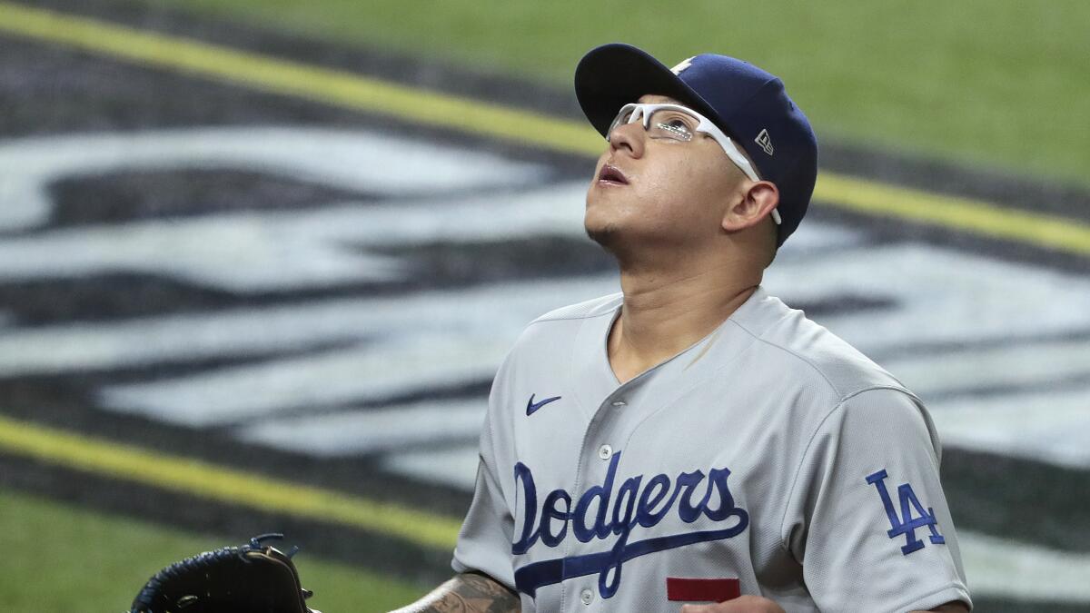 Dodgers Dugout: We've probably seen the end of Julio Urías' Dodger career - Los  Angeles Times