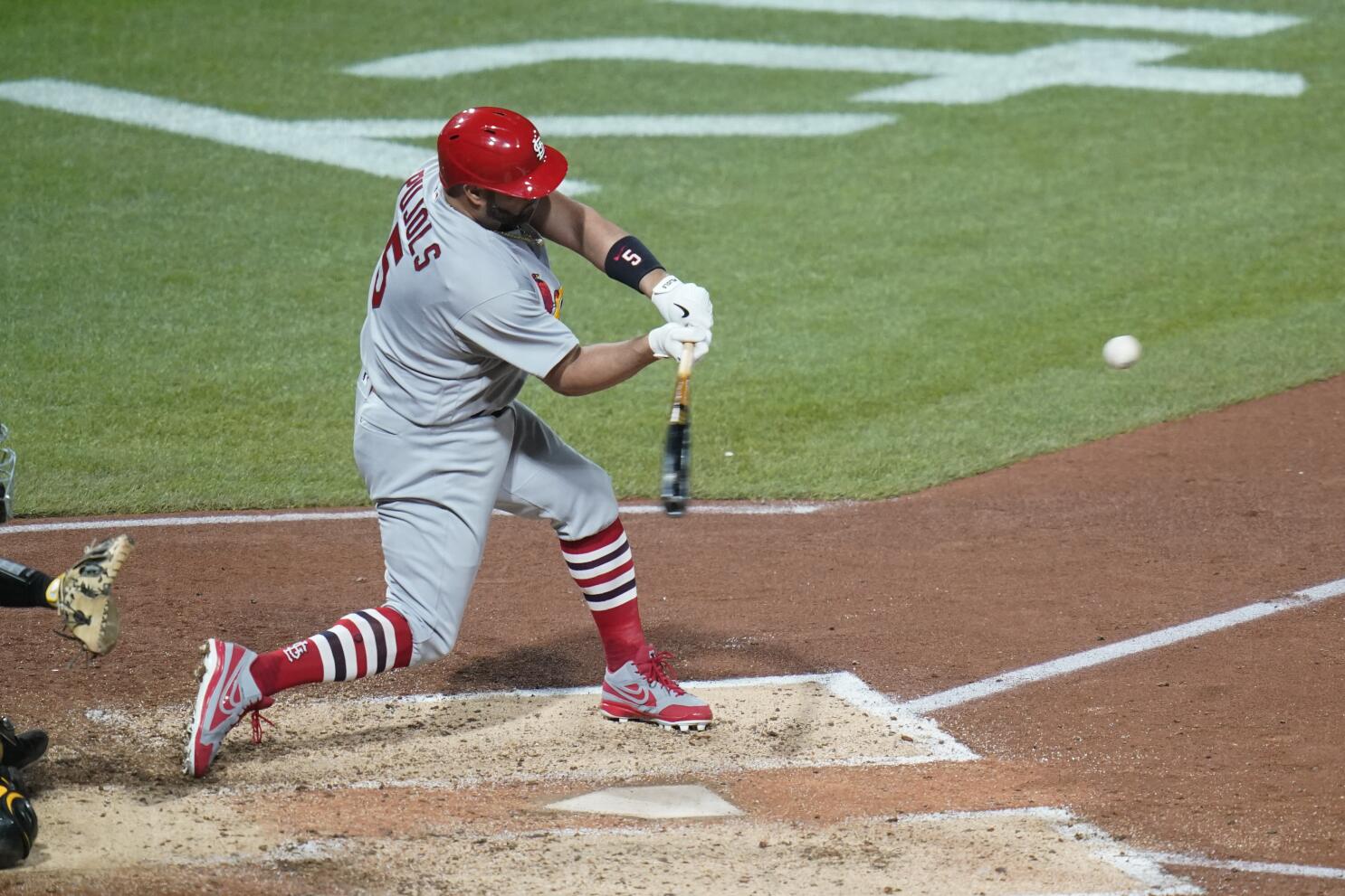 Pujols hits No. 703, moves past Ruth for 2nd in RBIs