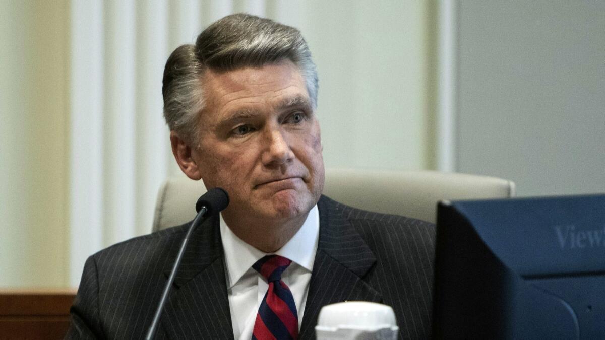 Mark Harris, the Republican candidate in North Carolina's 9th Congressional District race, is not running again.