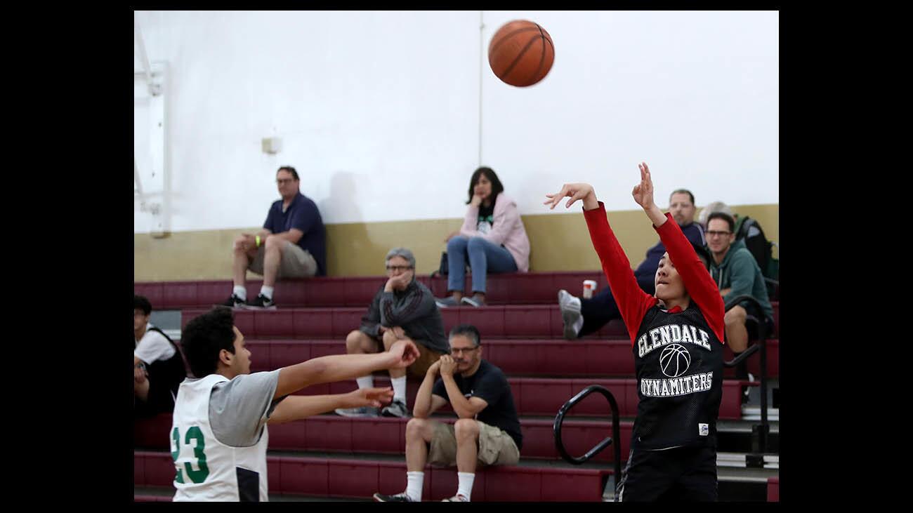 Photo Gallery: Glendale High basketball vs. Grant High in GCC shootout