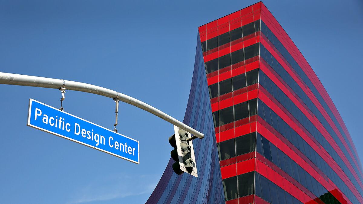 The Pacific Design Center's Red Building.