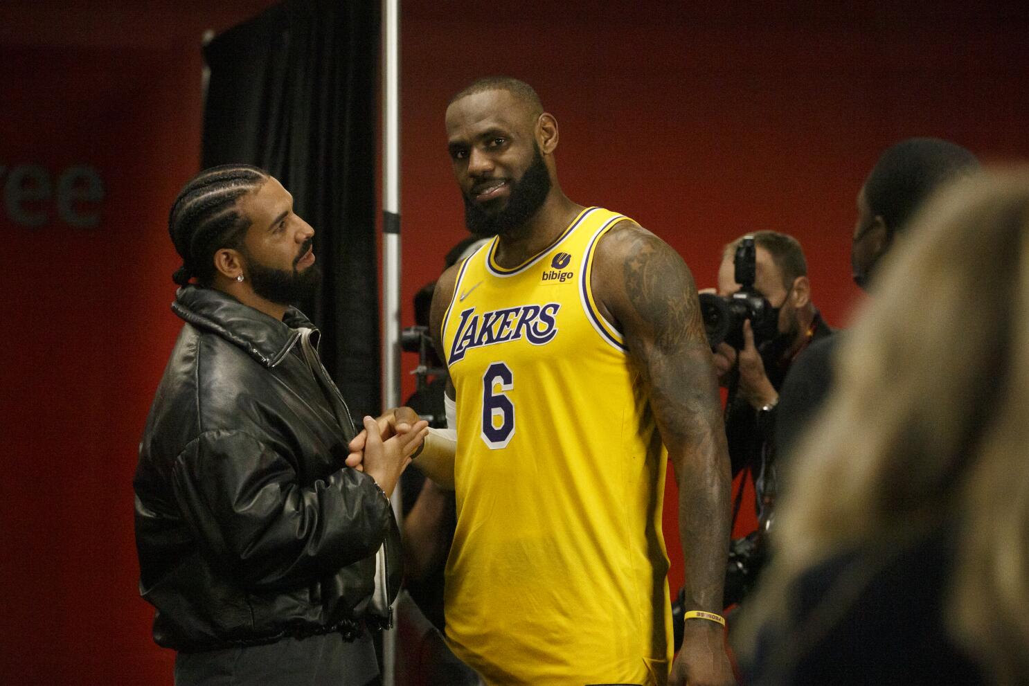 LeBron James and Drake