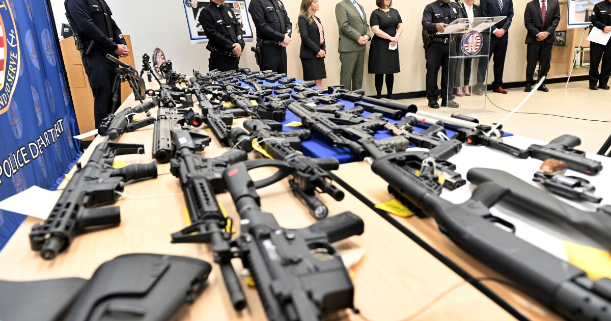 Eastside Wilmas armed gang members with ghost guns in L.A. Harbor area, authorities say