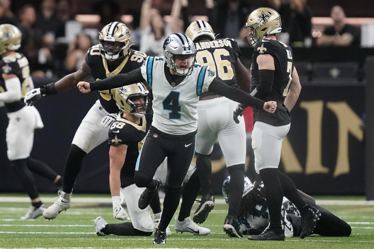 Turning Point of the Game in New Orleans Saints loss to Carolina Panthers