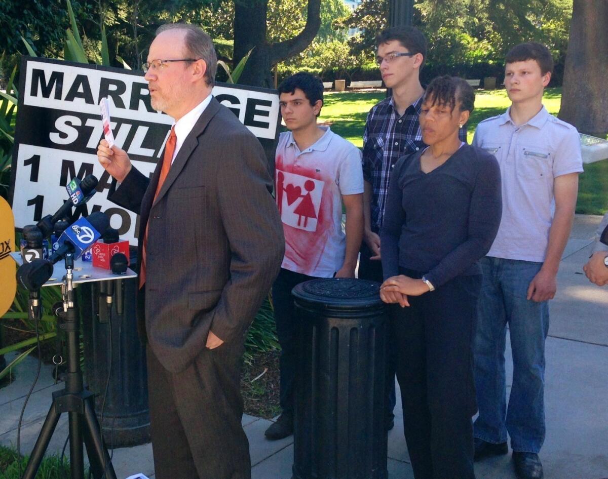 Randy Thomasson, president of Save California, blasted the U.S. Supreme Court for invalidating Proposition 8 on Wednesday.