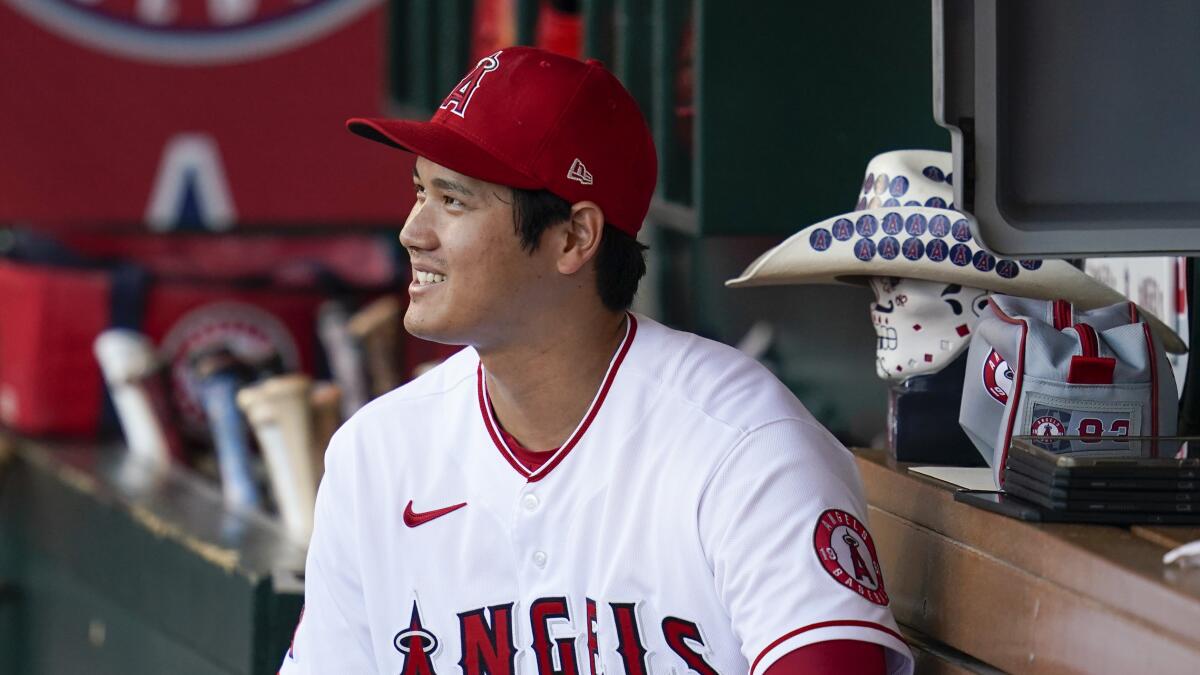 Shohei Ohtani achieves his dream. Will Angels help him win? - Los Angeles  Times