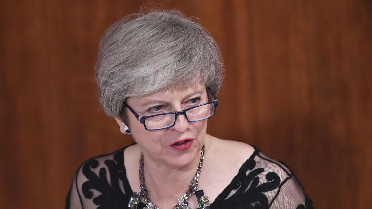 British Prime Minister Theresa May and a divided Cabinet are expected to hold a special meeting Wednesday on the proposed conditions for the country’s exit from the 28-nation European Union.