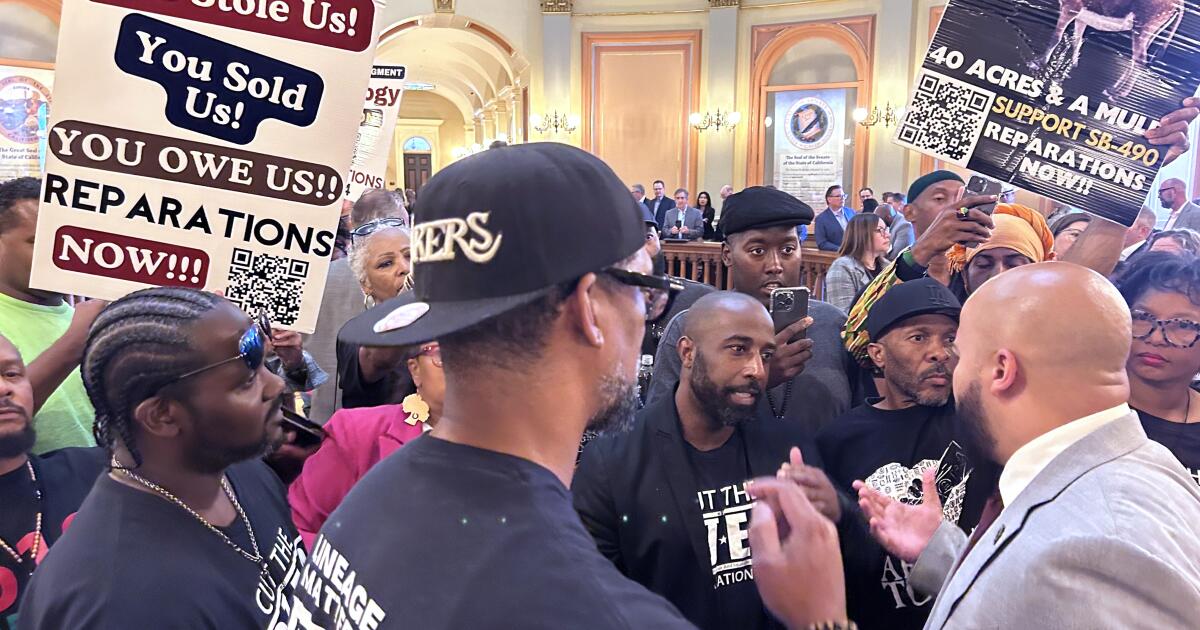 California Lawmakers Pass Limited Reparations Package