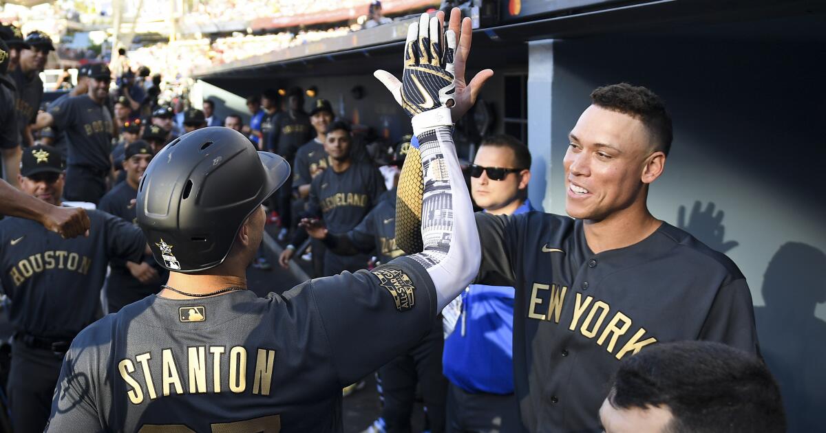 MLB All-Star Game: Giancarlo Stanton, Byron Buxton hit back-to-back HRs in  AL's 9th straight win