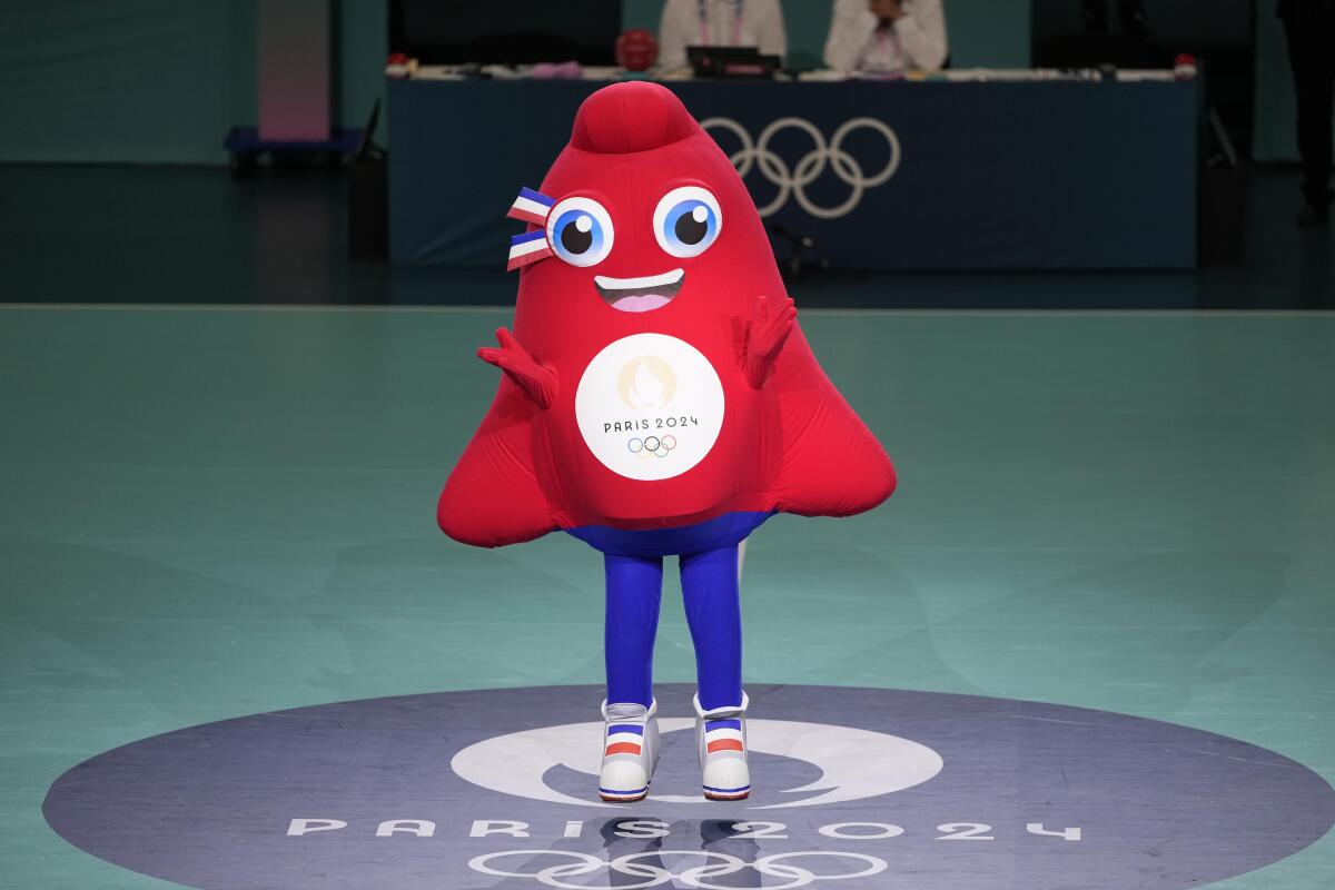 Phryge, la mascota de los Juegos Olímpicos de París