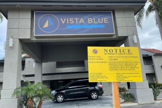 The former Marty's Valley Inn in Oceanside may reopen as the single room occupancy hotel Vista Blue early next year.