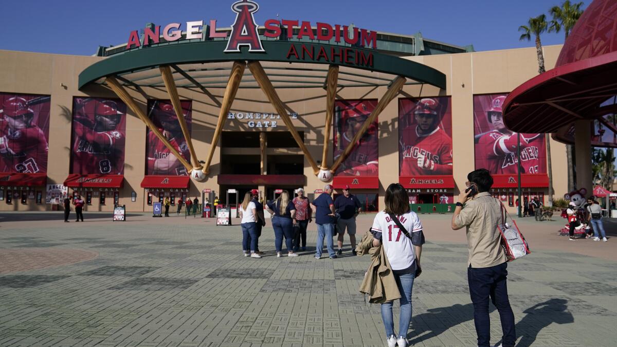 Flooding in Angel Stadium shuts team store, damages other areas - Los  Angeles Times