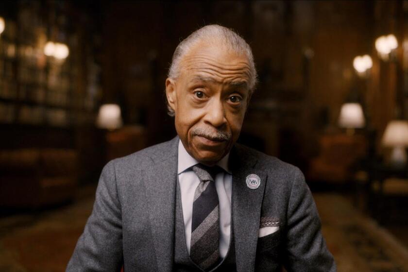 Rev. Al Sharpton in the documentary "Loudmouth."