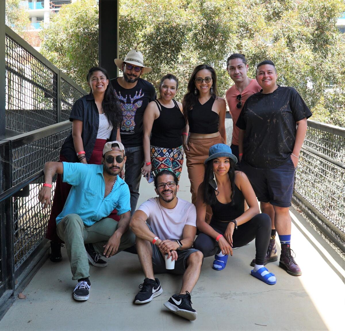 The cast of "Fandango for Butterflies (and Coyotes)" at La Jolla Playhouse.