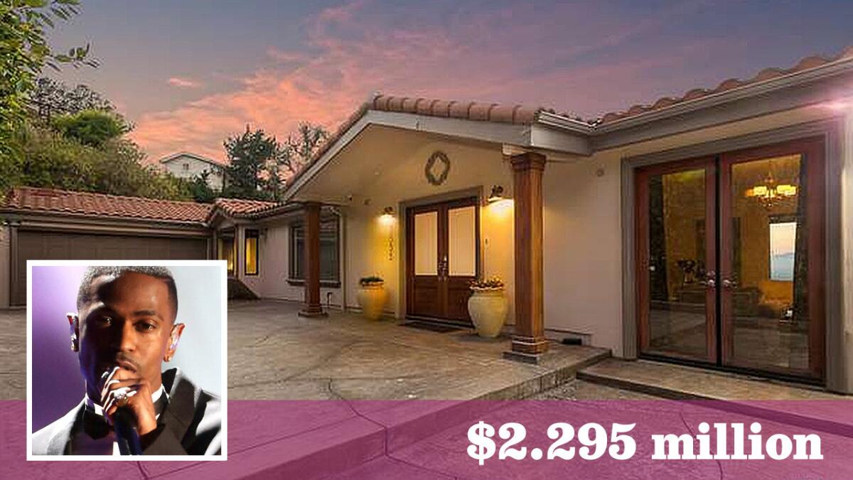 Hip-hop artist Big Sean has put his home in Hollywood Hills West up for sale at $2.295 million.