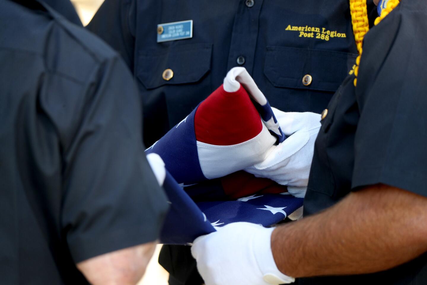 Photo Gallery: Memorial Day service at Two Strike Park Memorial Wall