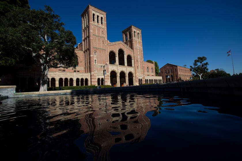 Los Angeles, CA., February 4, 2020 — Royce Hall on the campus of UCLA on Tuesday, February 4, 2020 in Los Angeles, California. (Jason Armond / Los Angeles Times)