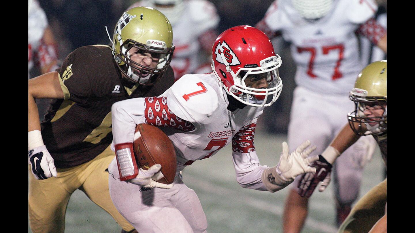 Photo Gallery: St. Francis beats Burroughs in Southern Section CIF playoff football